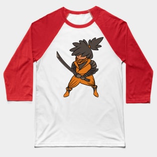 Samurai with Katana Alt Version - Sekiro Shadows Die Twice Baseball T-Shirt